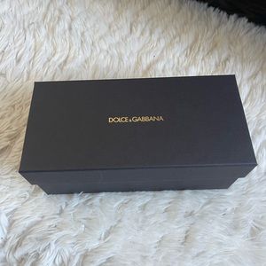 DOLCE & GABBANA Black Small Box / Sunglasses Box Empty with Card Authentic